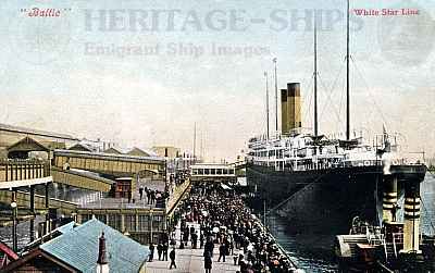 S/S Baltic at Liverpool