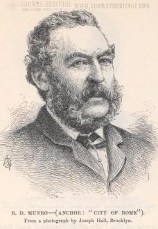 Capt. R. D. Munroe, Commodore of the Anchor Line fleet