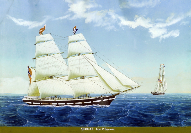 Brig Normand, Capt. Bonnevie