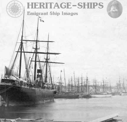 Caspian - Allan Line steamship, at Montreal