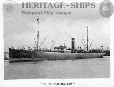 Sarmatian, Allan Line steamship