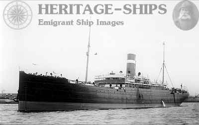 The Allan Line steamship Bavarian - photograph