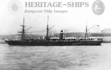 Waldensian, Allan Line steamship
