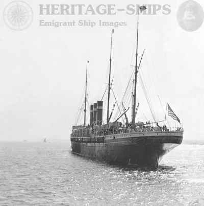 The American Line steamship Philadelphia - pre 1899