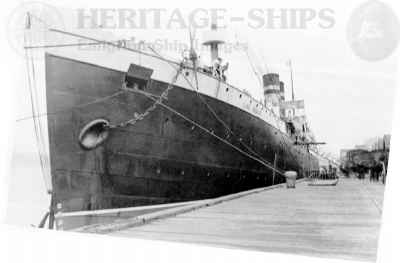 The Beaver Line steamship Lake Simcoe - at Montreal