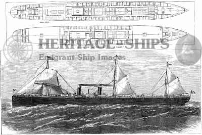 Ville du Havre, French Line steamship