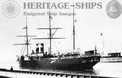 Saint Laurent, French Line steamship - post 1888