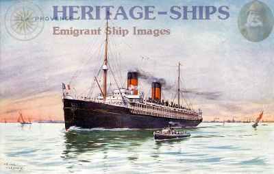 French Line (C.G.T.) steamship La Provence