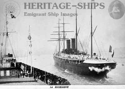 La Bourgogne, C.G.T. steamship