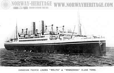 Minnedosa, Canadian Pacific Line steamship