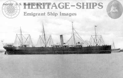 Mount Royal, Canadian Pacific Line steamship