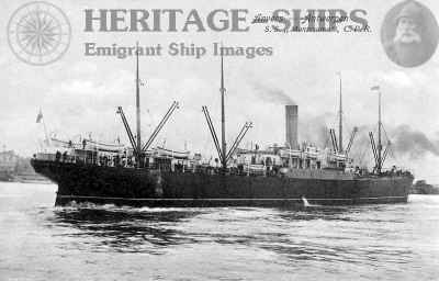 Montezuma, Canadian Pacific Line steamship