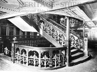 Campania - main stairway