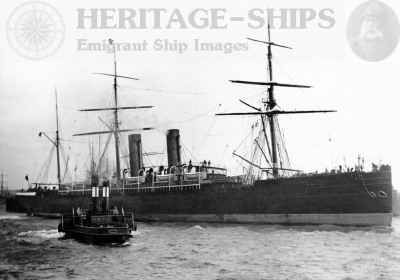 Cunard Line steamship Aurania (1)