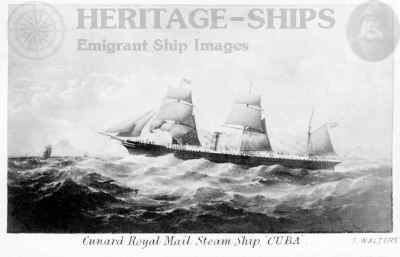 Cunard Line steamship Cuba