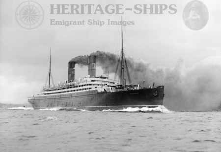 The Cunard Line steamship Caronia