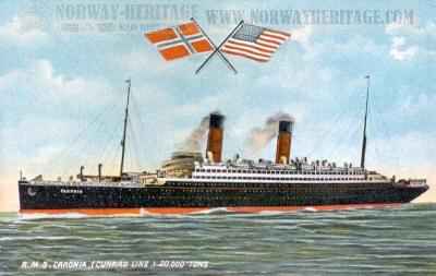 Caronia, Cunard Line steamship
