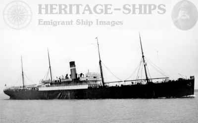 Dominion Line steamship Dominion (2) - pre WW1