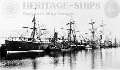 Nevada - Guion Line steamship