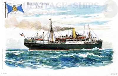 Hamburg America Line steamship Corcovado