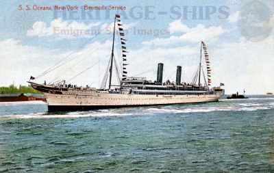 Hamburg America Line steamship Oceana (2)
