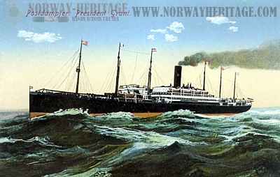 S/S President Grant, Hamburg America Line