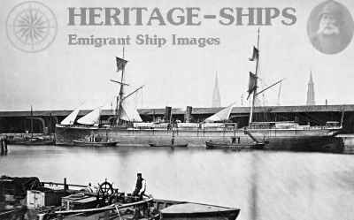 Westphalia (1), Hamburg America Line steamship