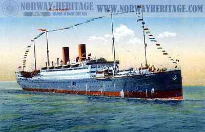 Cleveland, Hamburg America Line steamship