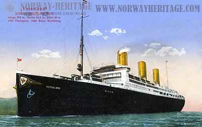 Hamburg America Line steamship Vaterland