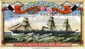 Inman Line advertising card