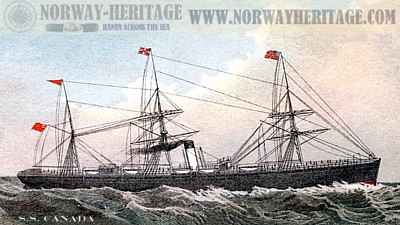 Canada, National Line steamship