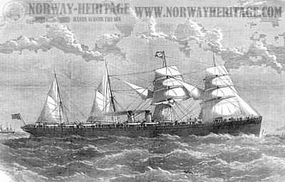 Egypt, National Line steamship