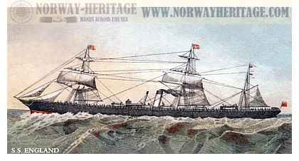 S/S England, National Line