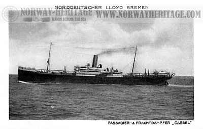 Cassel, Norddeutscher Lloyd steamship