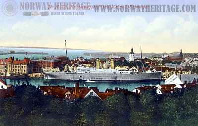 S/S Kristianiafjord, Norwegian America Line