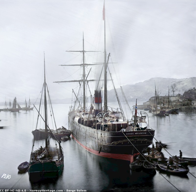 S.S. Hakon Adelsten, the Norwegian American Steamship Company