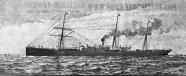 Picture of the S/S Danmark, Thingvalla Line