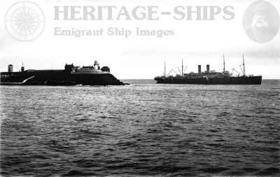 Celtic (2) - aground at Roche's Point, Cobh