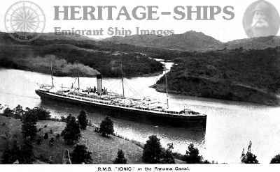 Ionic (2) - in the Panama Canal