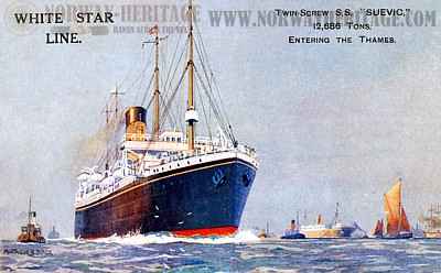 Suevic, White Star Line steamship