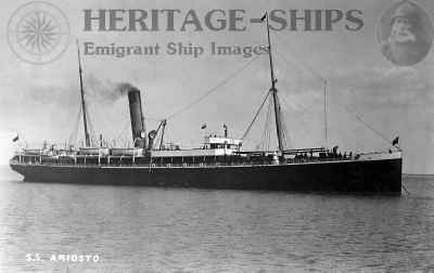Wilson Line steamship Ariosto