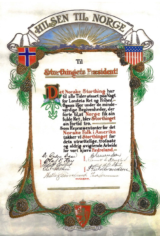 Hilsen til Norge 1905 