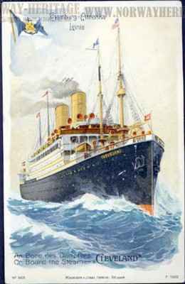 SS Cleveland, Hamburg-Amerika Line