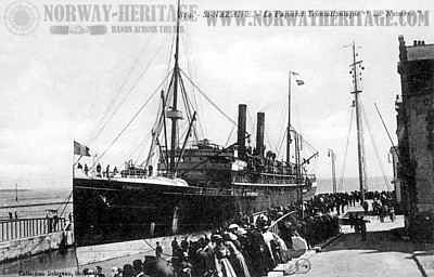 French Line (C.G.T.) steamship La Navarre