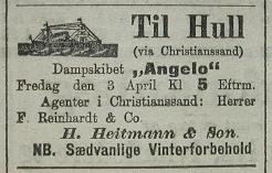 Angelo, 1891
