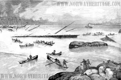 S/S Atlantic disaster – Nova Scotia - condition of the wreck