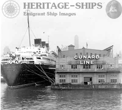Queen Mary - at New York