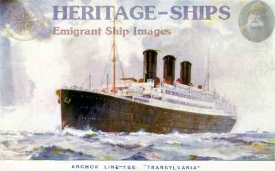 Transylvania (2), Anchor Line steamship