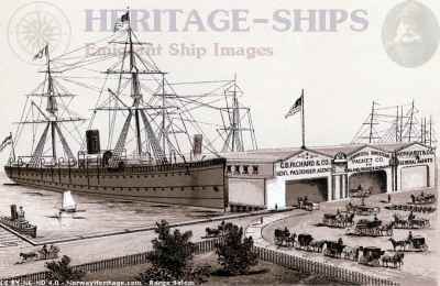 Wieland, Hamburg America Line steamship
