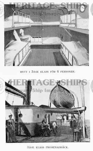 Dominion Line - 3rd class (steerage) accommodation – image 3
